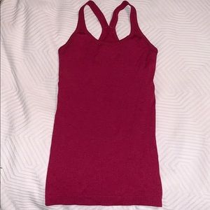Red Lululemon Tank